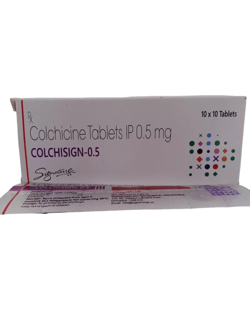 COLCHISIGN 0.5MG - 10 TABLET - Image 3