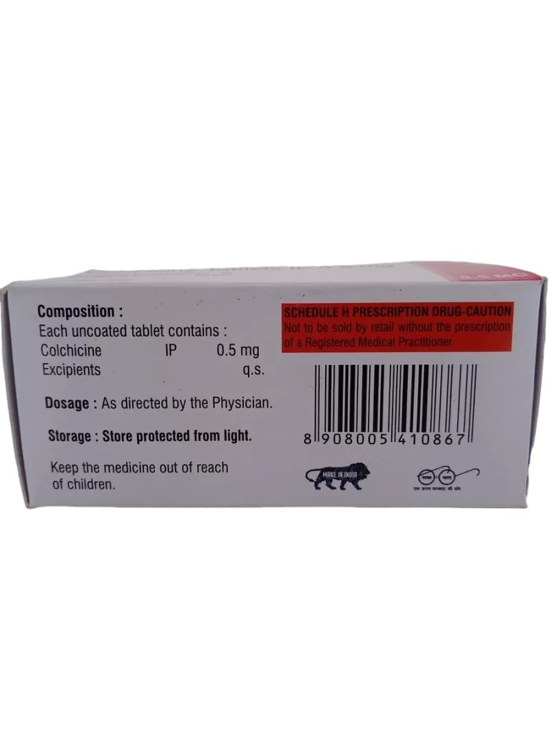 COLSHINE 0.5MG - 10 TABLET - Image 4