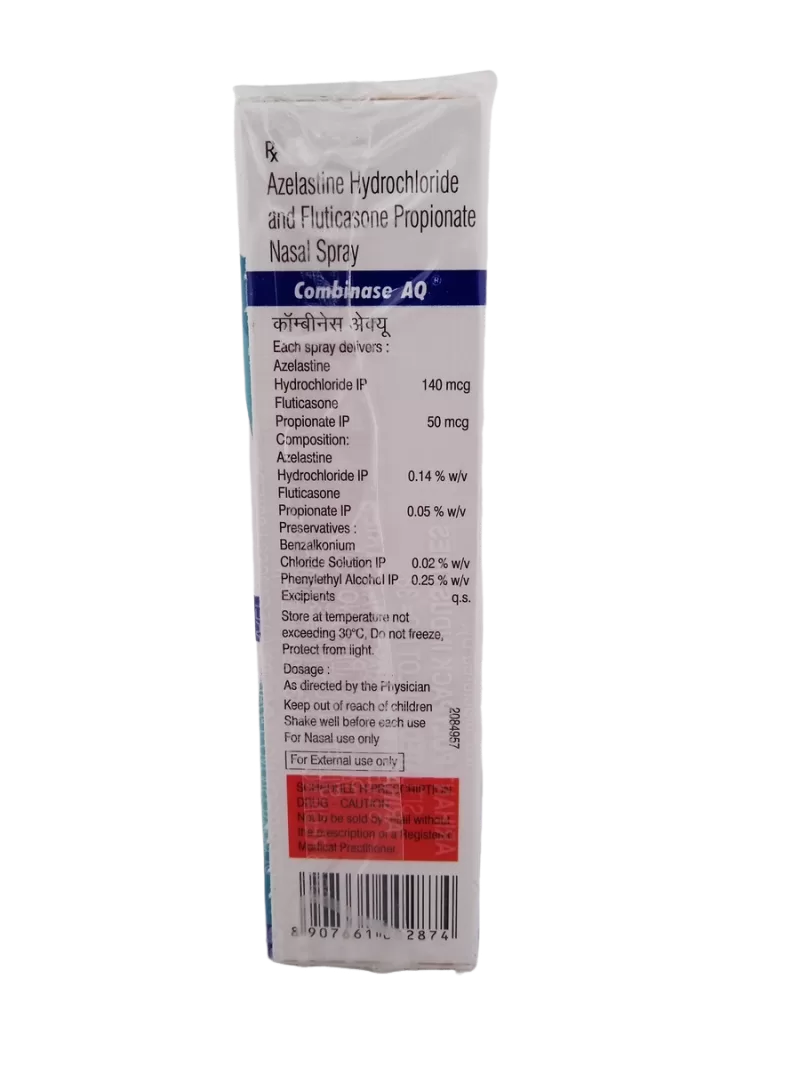 COMBINASE AQ - 1 NASAL SPRAY OF 7ML - Image 2