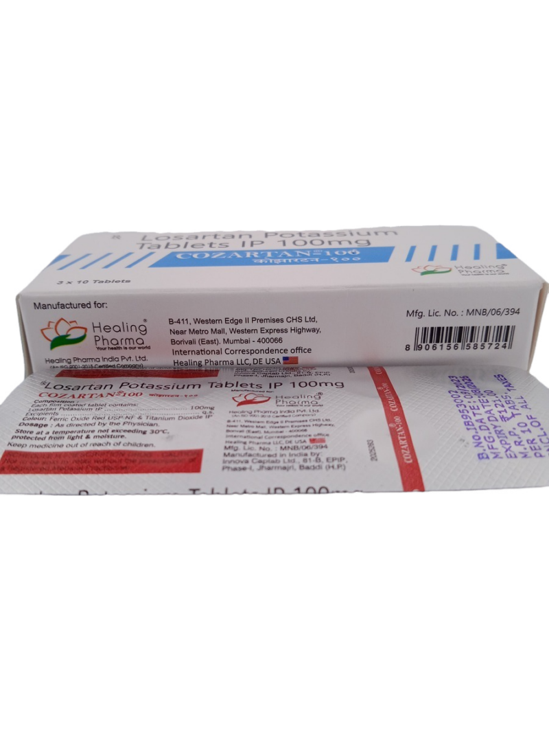 COZARTAN 100 MG - 10 TABLET - Image 4