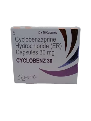 CYCLOBENZ 30MG - 10 CAPSULE