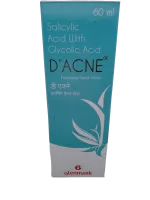 D'ACNE FOAMING FACE WASH - 1 BOTTLE OF 60ML
