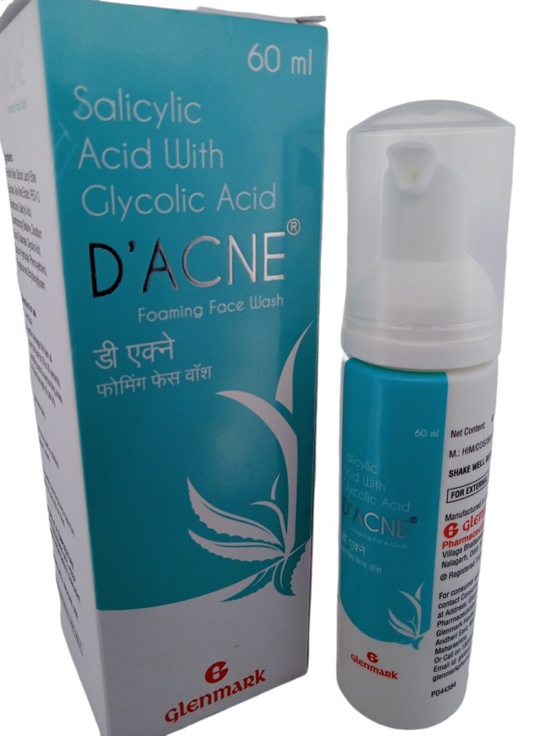 D'ACNE FOAMING FACE WASH - 1 BOTTLE OF 60ML - Image 3