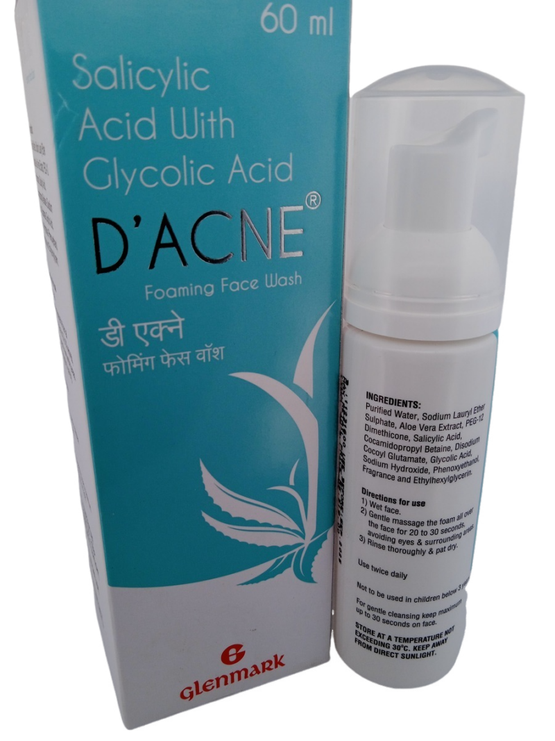 D'ACNE FOAMING FACE WASH - 1 BOTTLE OF 60ML - Image 4