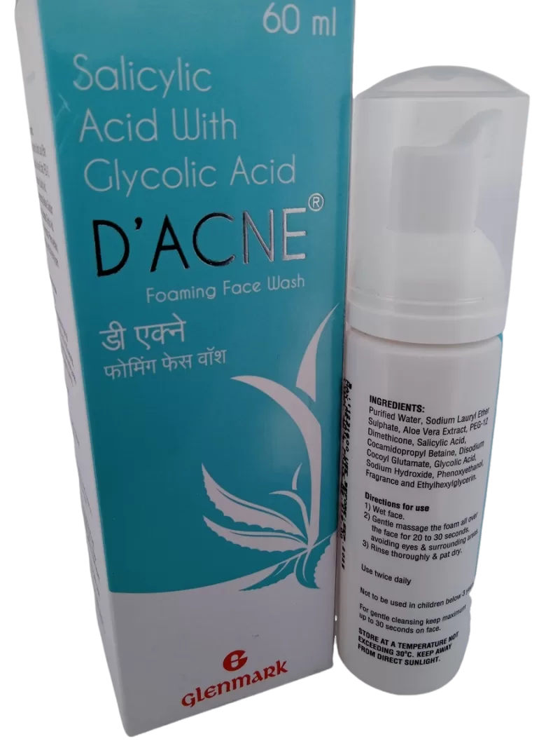 D'ACNE FOAMING FACE WASH - 1 BOTTLE OF 60ML - Image 4