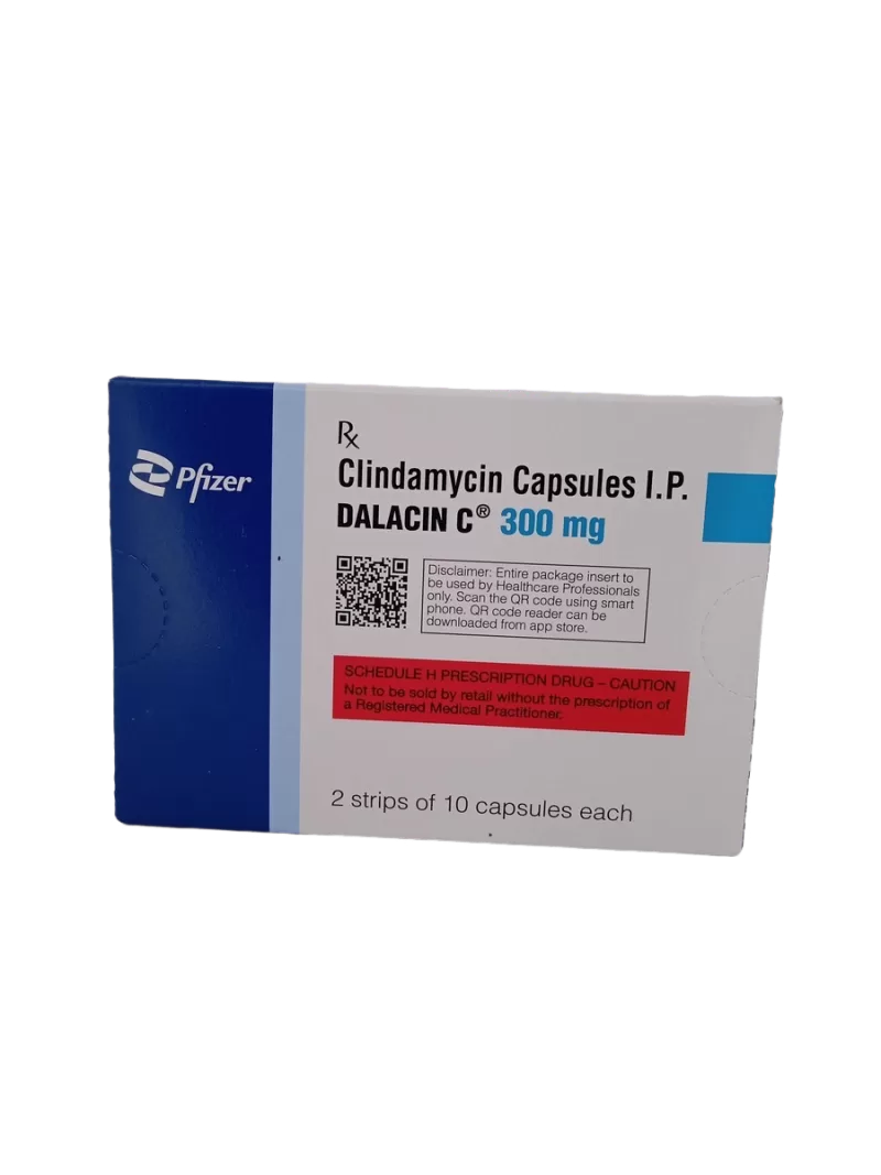 DALACIN C 300 MG - 10 CAPSULES