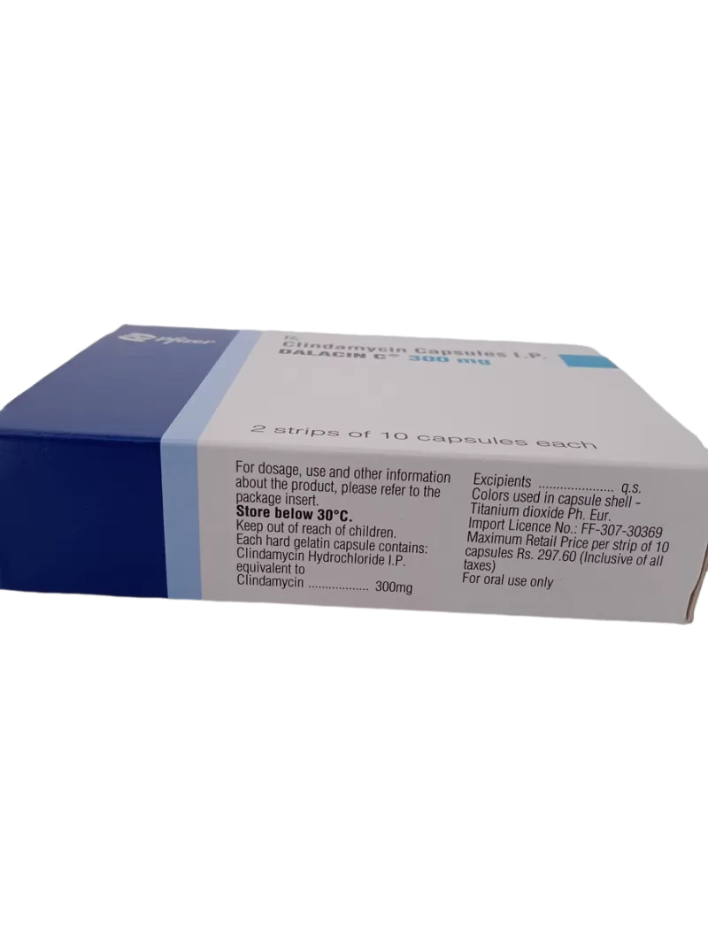 DALACIN C 300 MG - 10 CAPSULES - Image 2