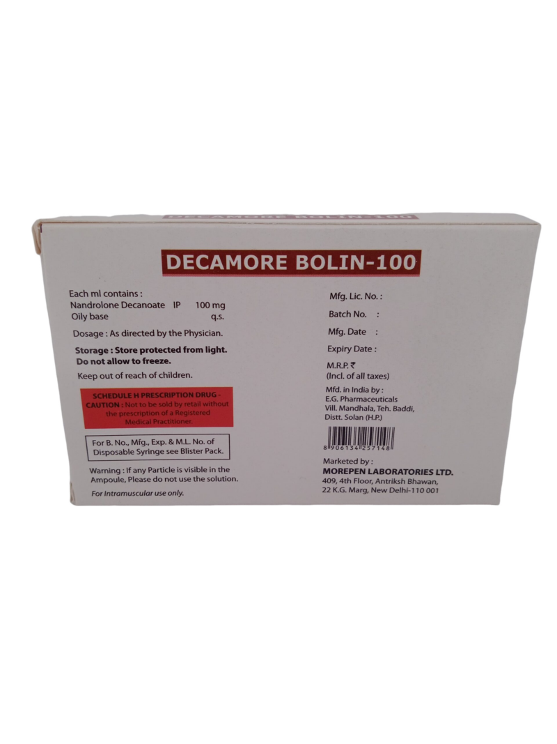 DECAMORE BOLIN 100 MG - 1 PACK OF 1ML - Image 4