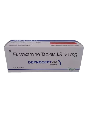 DEPNOCEPT 50 MG - 10 TABLETS