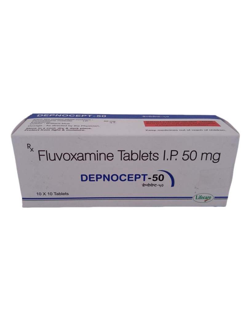 DEPNOCEPT 50 MG - 10 TABLETS