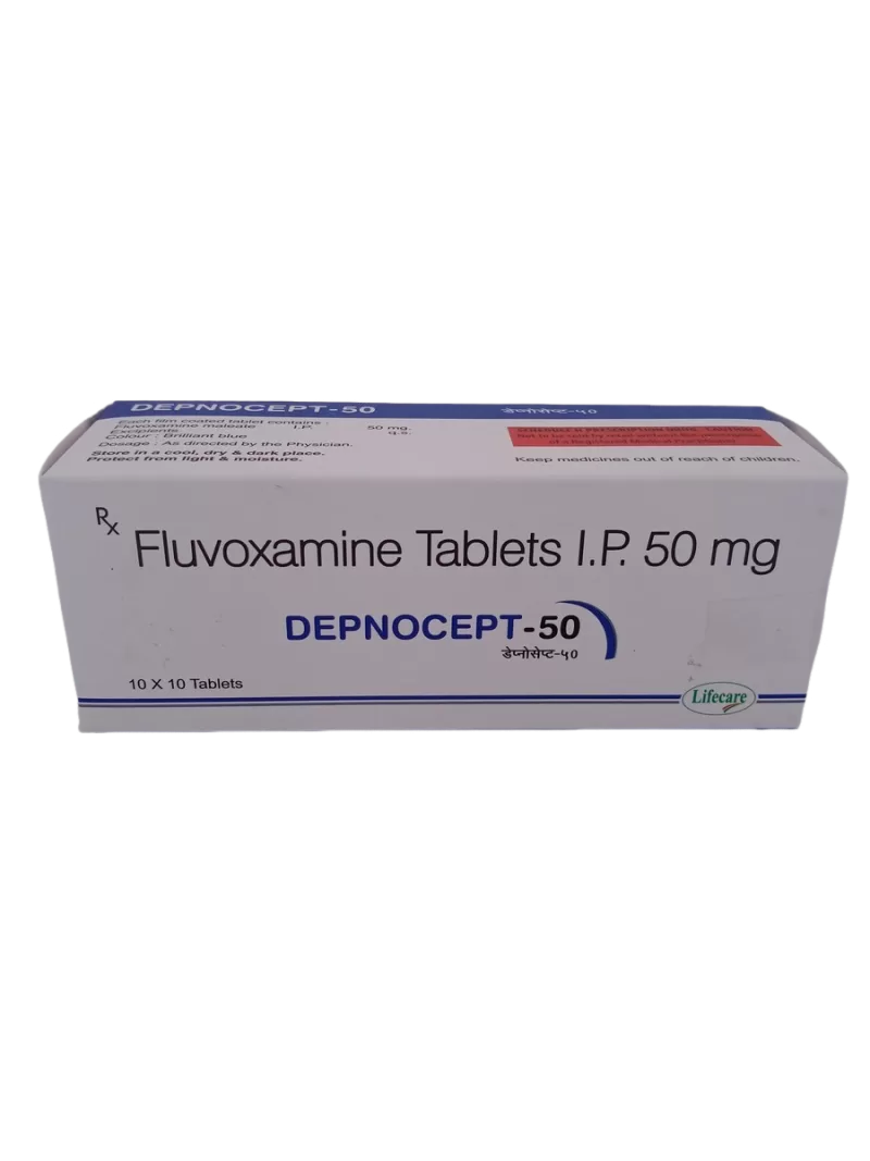 DEPNOCEPT 50 MG - 10 TABLETS