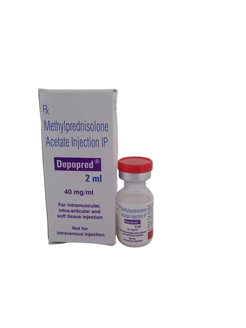DEPOPRED 40MG/1ML - 1 BOTTLE OF 2ML - Image 2