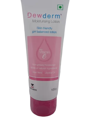 DEWDERM MOISTURISING LOTION - 1 TUBE OF 100g