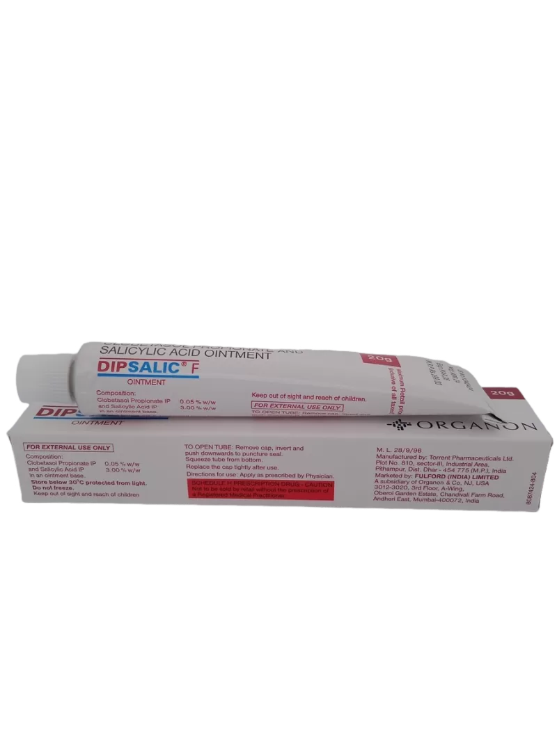 DIPSALIC F OINTMENT - 1 TUBE OF 20g - Image 4