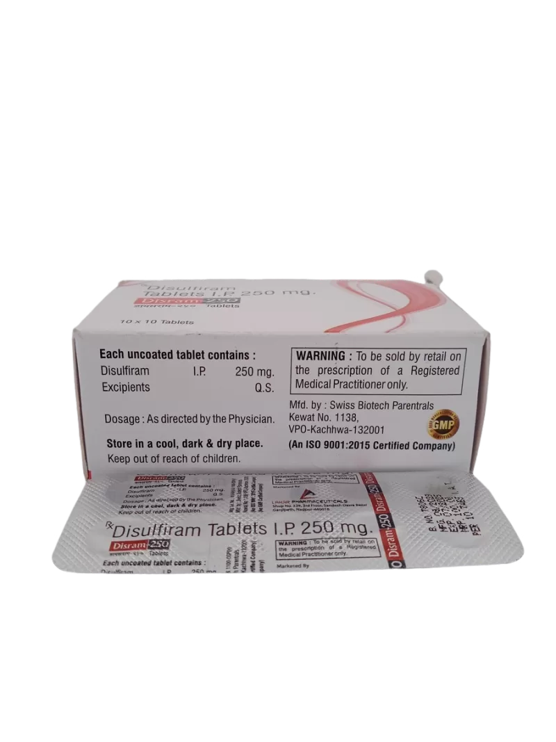DISRAM 250 MG - 10 TABLETS - Image 4