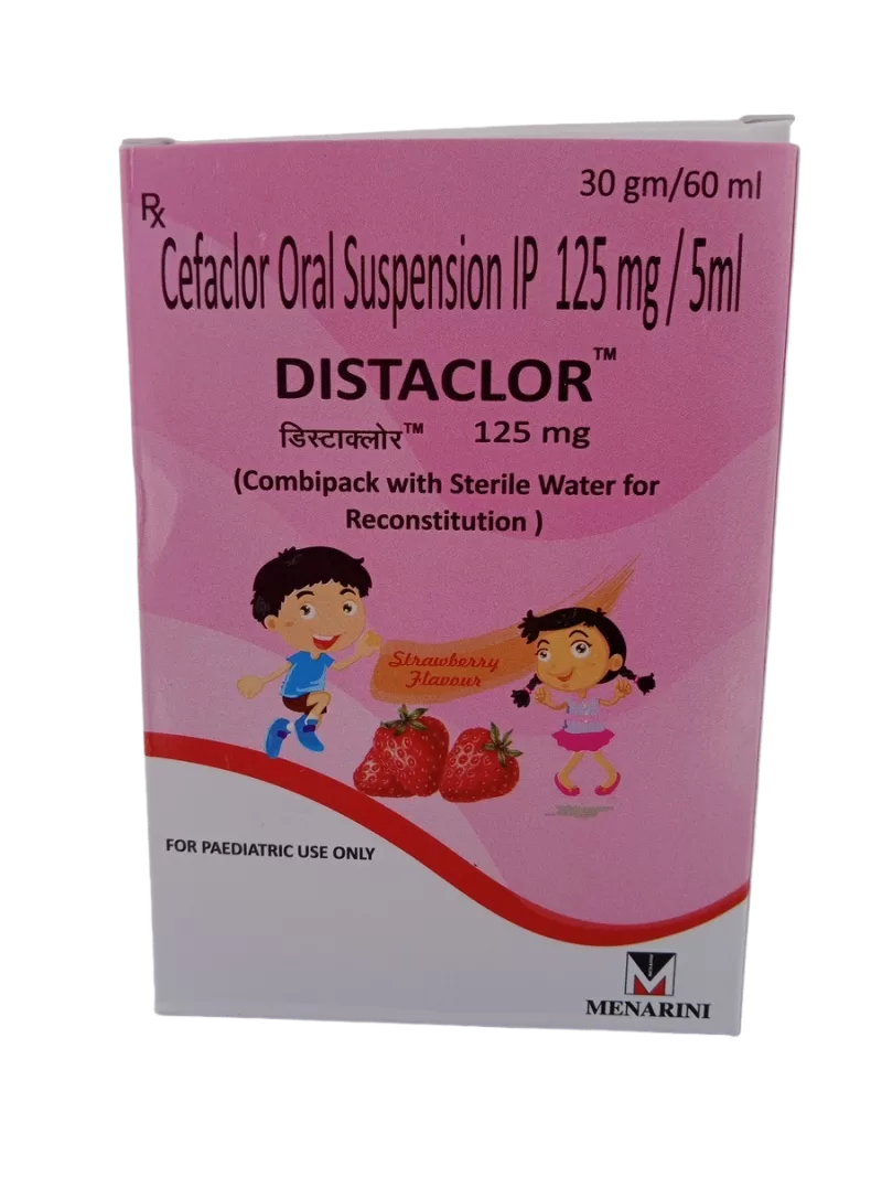DISTACLOR 125 MG - 1 BOTTLE OF 30g/60ML