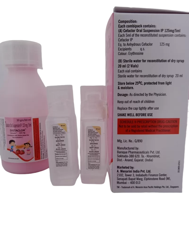 DISTACLOR 125 MG - 1 BOTTLE OF 30g/60ML - Image 4