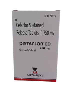 DISTACLOR CD 750 MG - 6 TABLETS