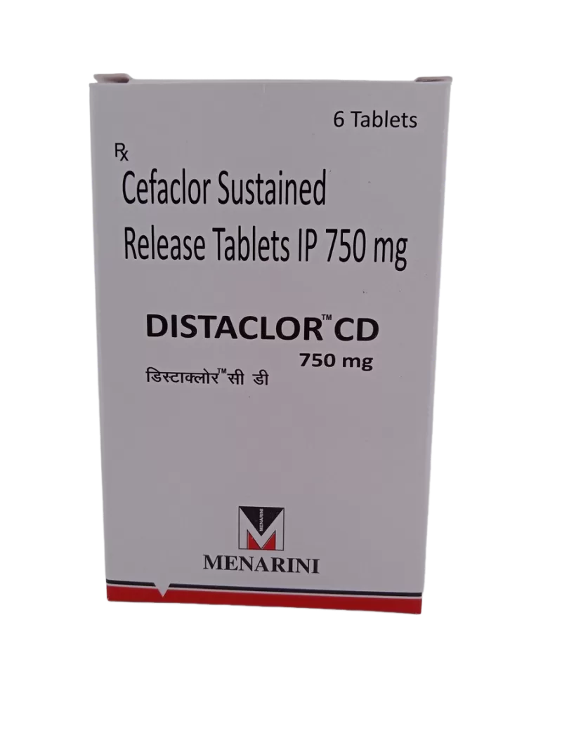 DISTACLOR CD 750 MG - 6 TABLETS
