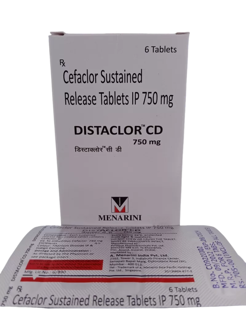 DISTACLOR CD 750 MG - 6 TABLETS - Image 3