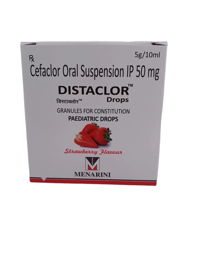 DISTACLOR DROPS 50 MG - 1 BOTTLE OF 5g/10ML