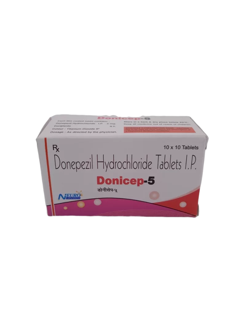 DONICEP 5 MG - 10 TABLETS