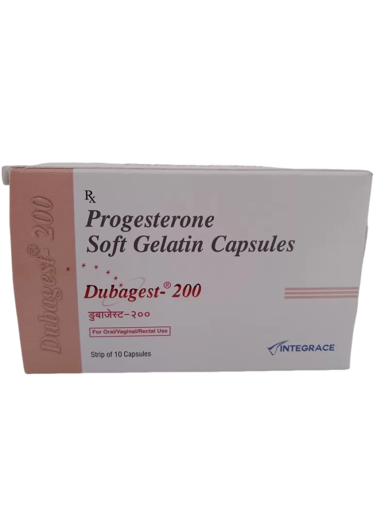 DUBAGEST 200 MG - 10 CAPSULES