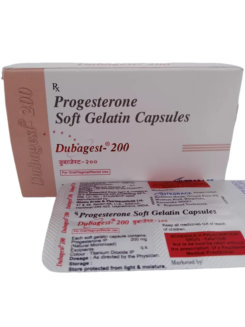 DUBAGEST 200 MG - 10 CAPSULES - Image 3