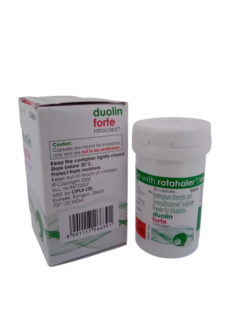 DUOLIN FORTE ROTACAPS - 1 BOTTLE OF 30 - Image 3