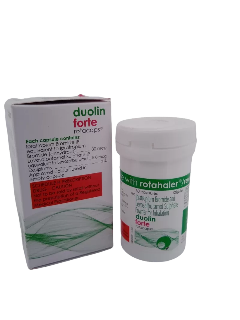 DUOLIN FORTE ROTACAPS - 1 BOTTLE OF 30 - Image 4