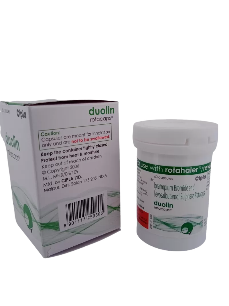 DUOLIN ROTACAPS - 1 BOTTLE OF 60 - Image 3