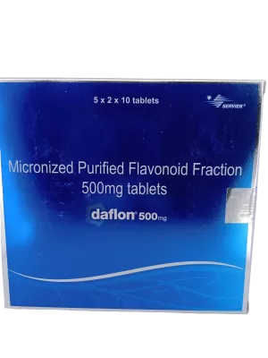 DAFLON 500 MG - 10 TABLETS
