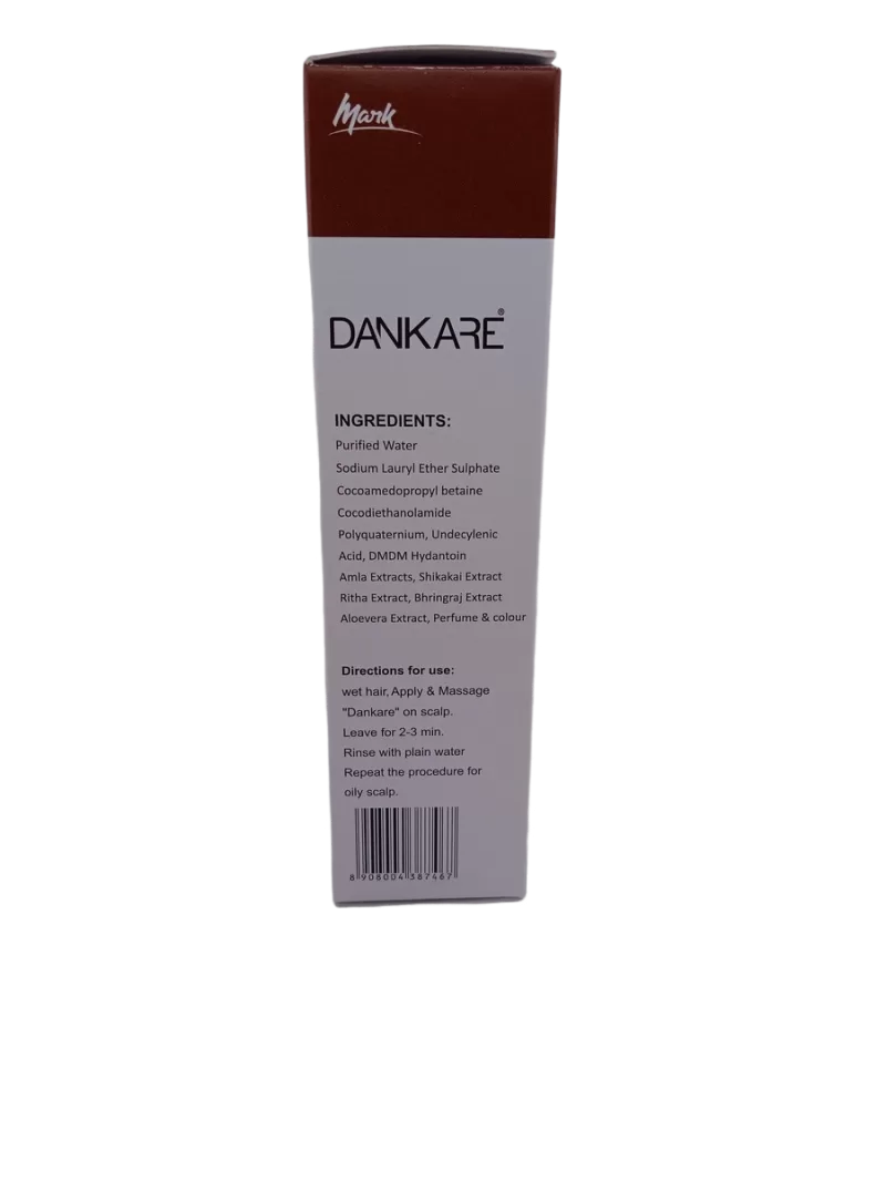 DANKARE (GENTLE SHAMPOO WITH HERBS) - 1 BOTTLE OF 100ML - Image 4
