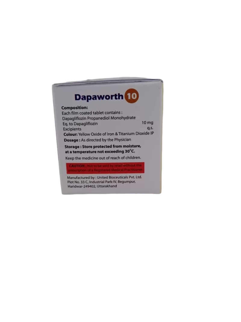 DAPAWORTH 10MG - 10 TABLET - Image 4