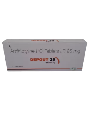 DEPOUT 25 MG - 10 TABLET