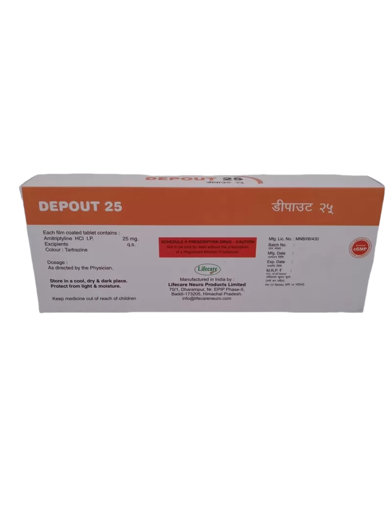DEPOUT 25 MG - 10 TABLET - Image 4