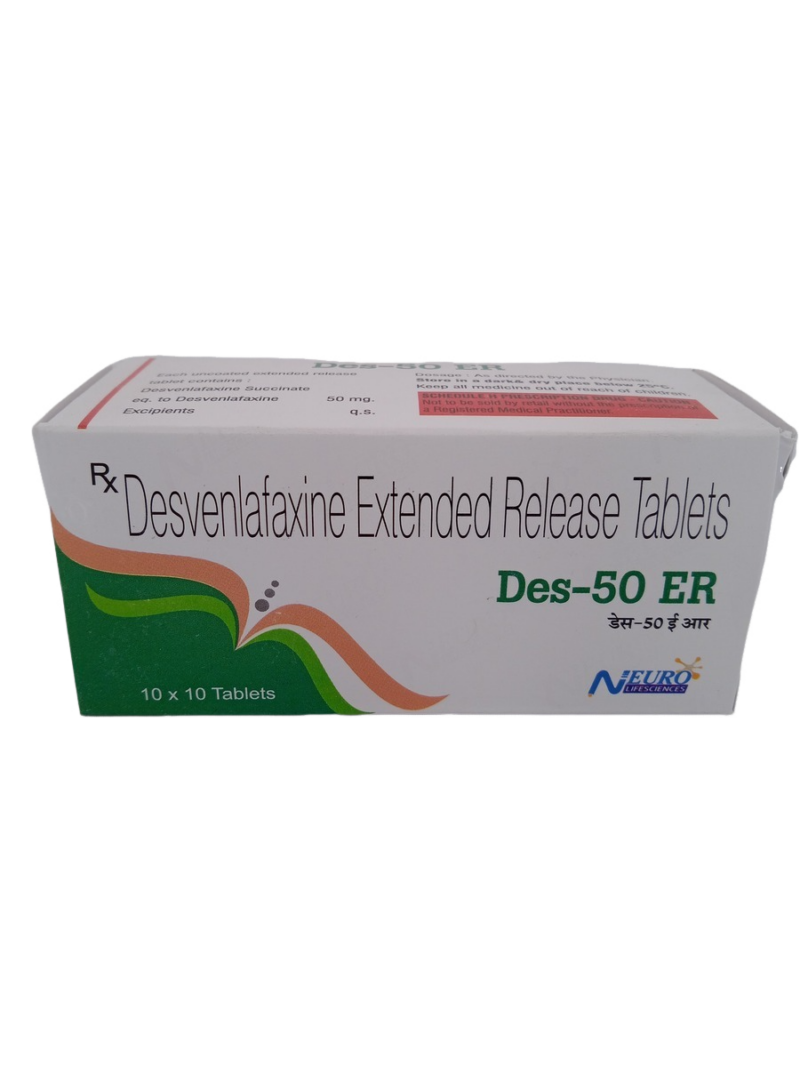 DES 50 ER - 10 TABLETS