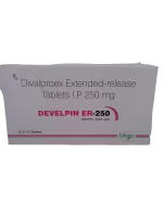 DEVELPIN ER 250 MG - 10 TABLETS