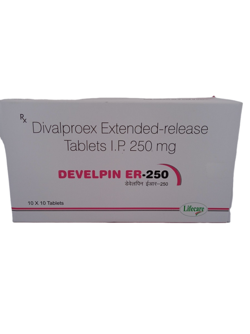 DEVELPIN ER 250 MG - 10 TABLETS
