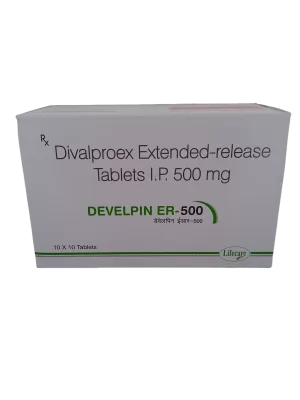 DEVELPIN ER 500 MG - 10 TABLETS