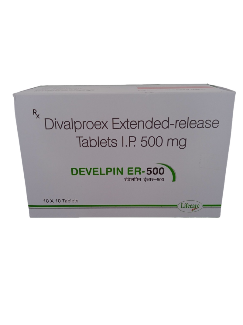 DEVELPIN ER 500 MG - 10 TABLETS