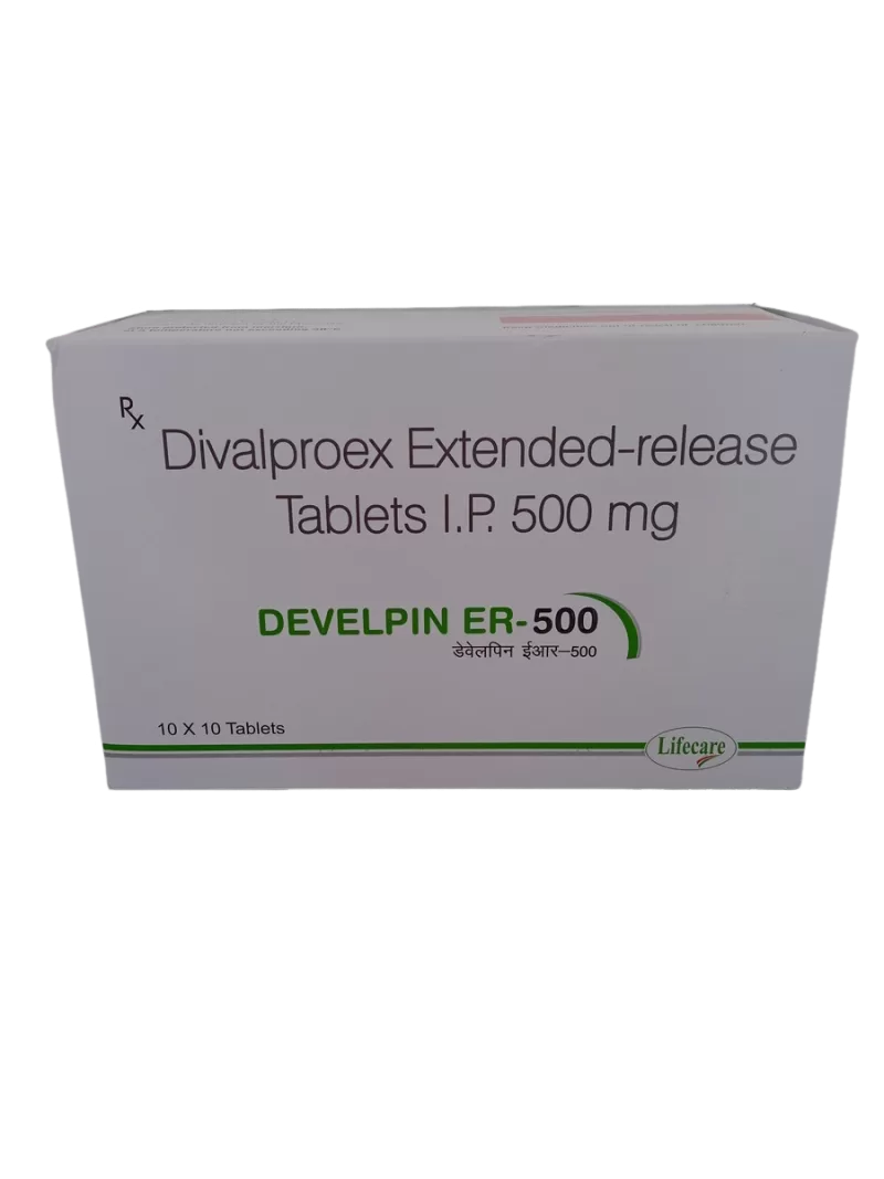 DEVELPIN ER 500 MG - 10 TABLETS