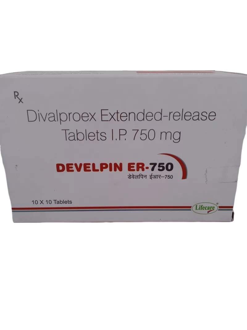 DEVELPIN ER 750 MG - 10 TABLETS