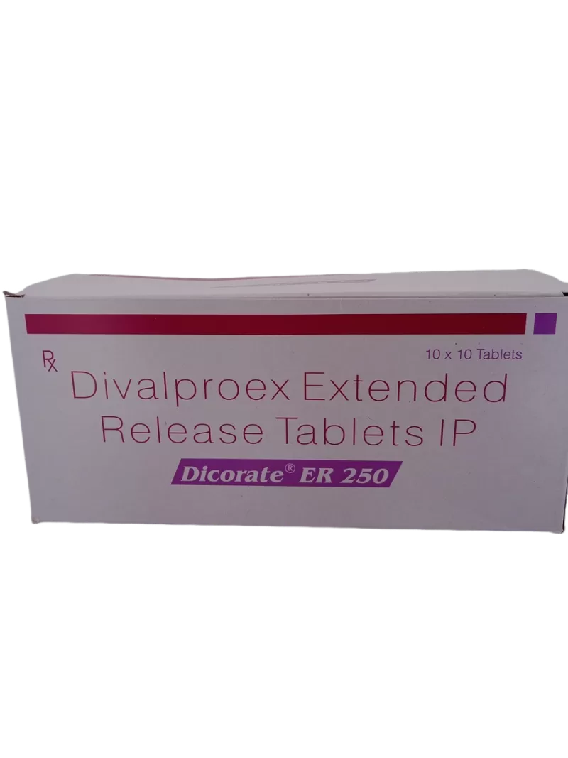 DICORATE ER 250 MG - 10 TABLETS