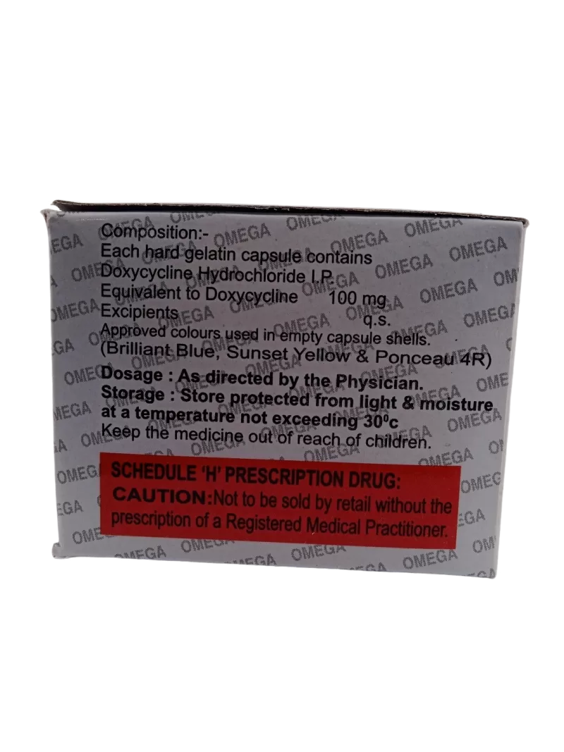 DOXYCYCLINE 100 MG - 10 CAPSULE - Image 4