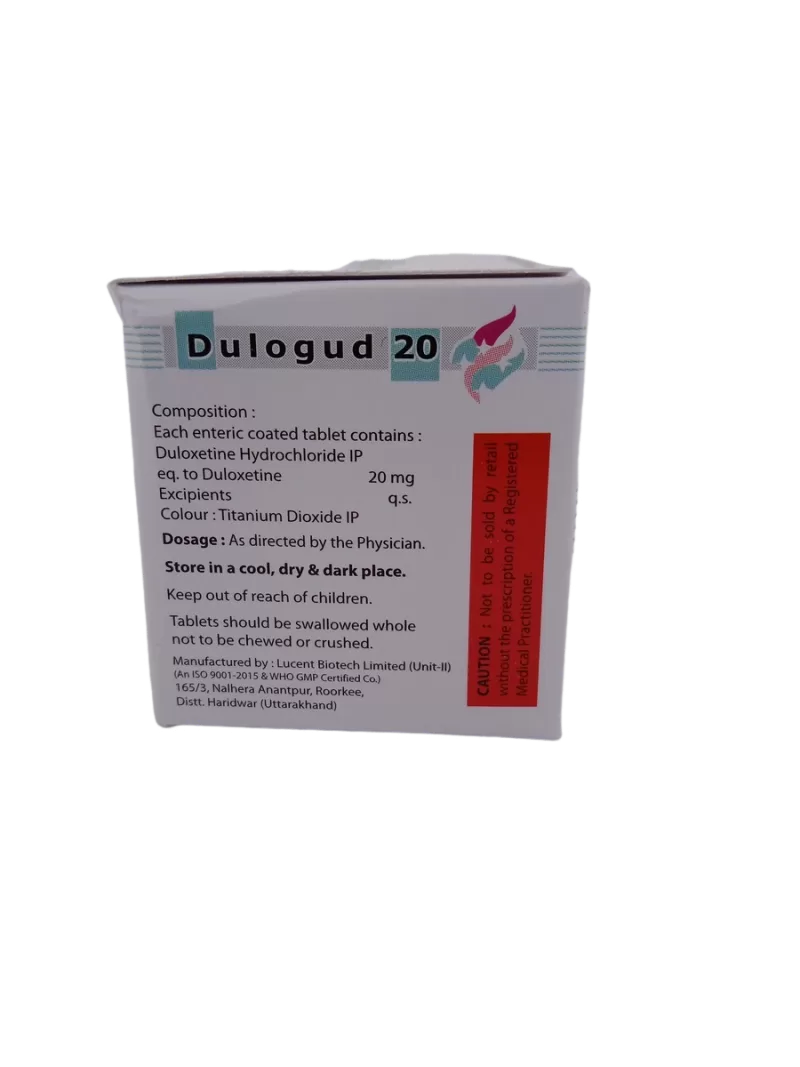 DULOGUD 20MG - 10 TABLET - Image 4
