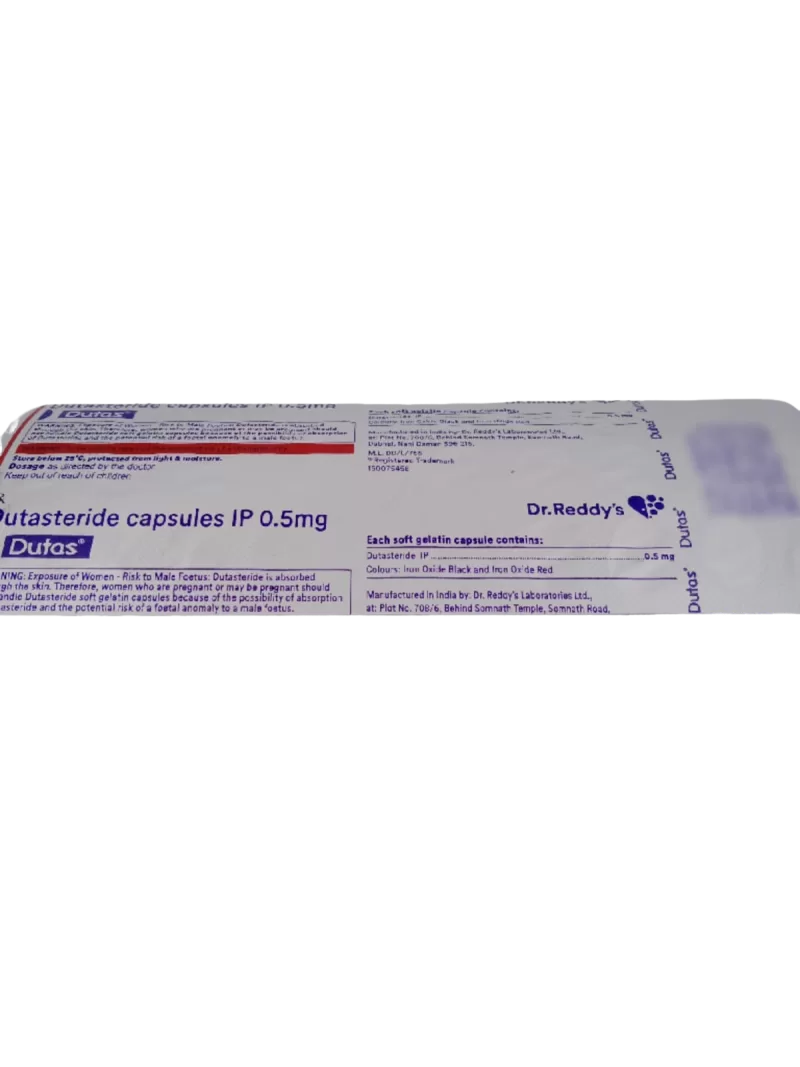 DUTAS 0.5 MG - 10 CAPSULES - Image 3