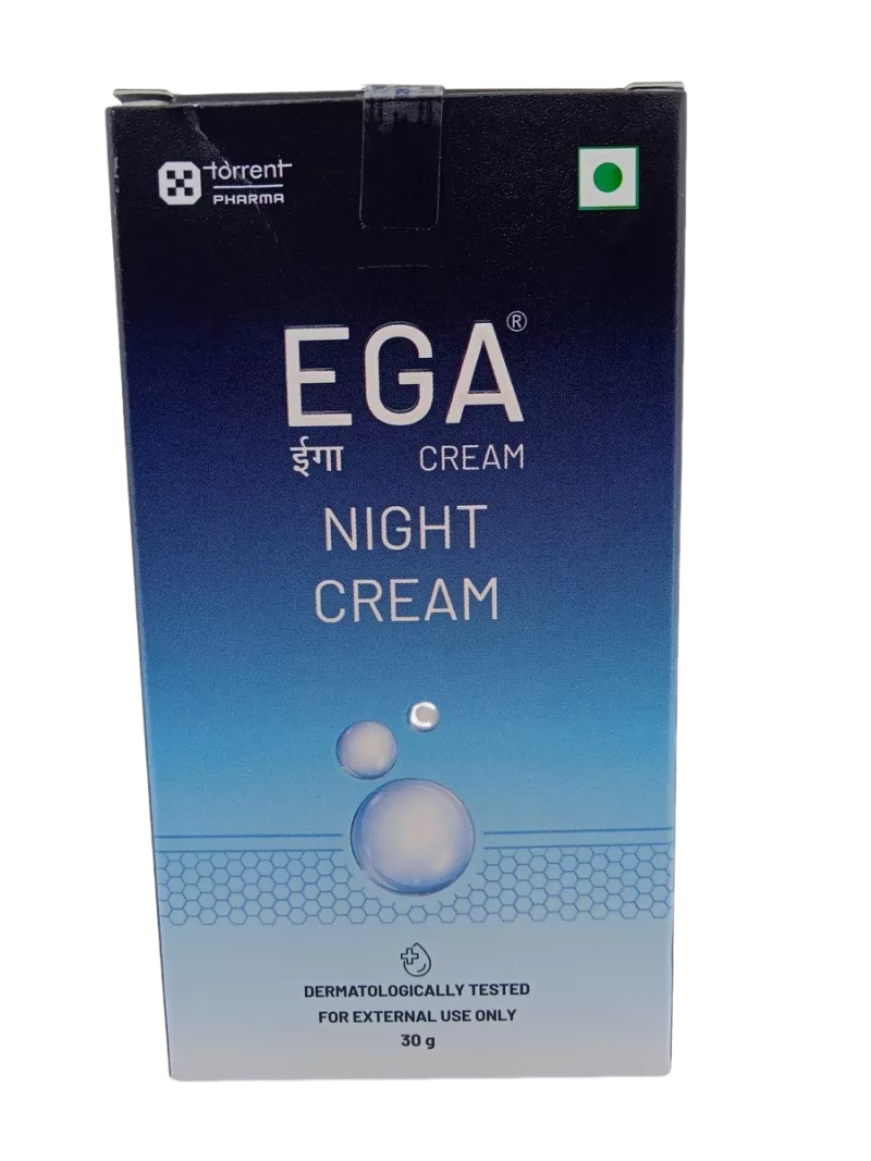 EGA NIGHT CREAM - 1 BOTTLE OF 30gm
