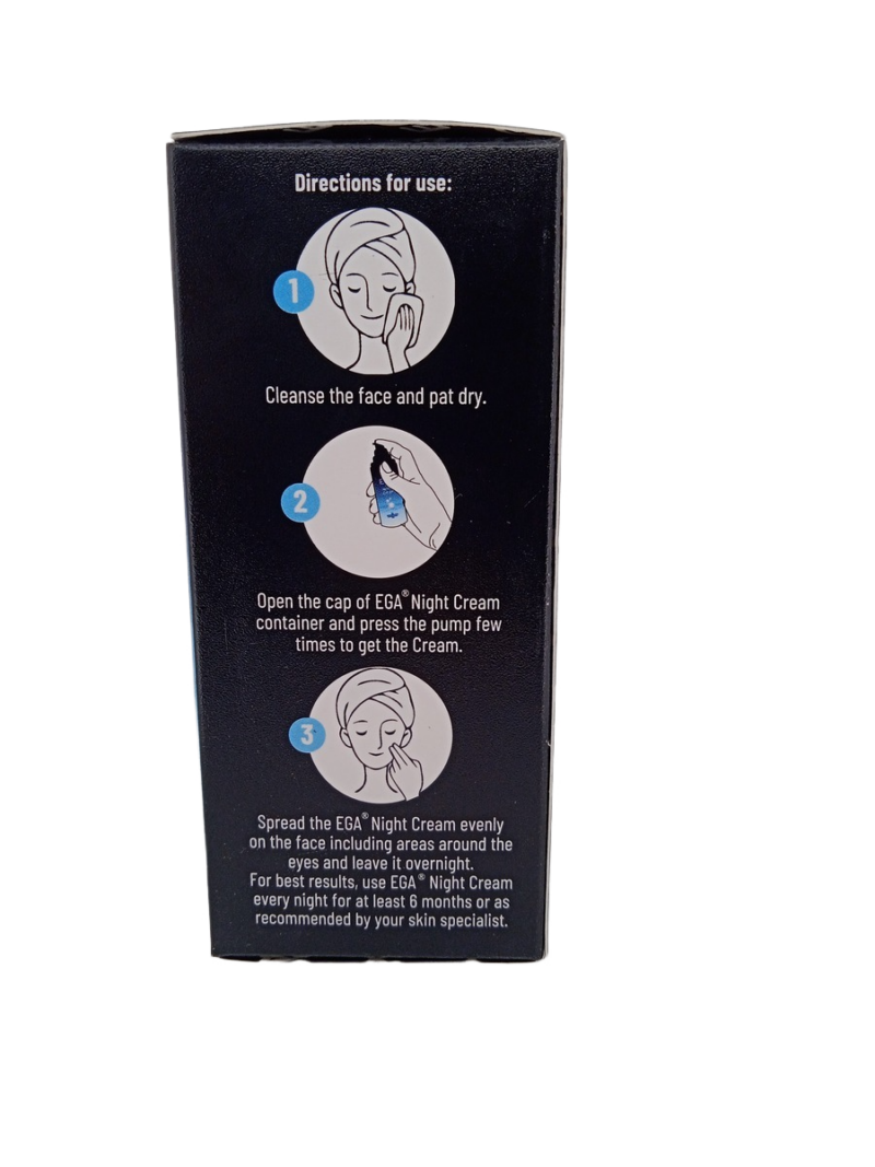 EGA NIGHT CREAM - 1 BOTTLE OF 30gm - Image 2