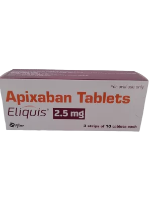 ELIQUIS 2.5 MG - 10 TABLETS